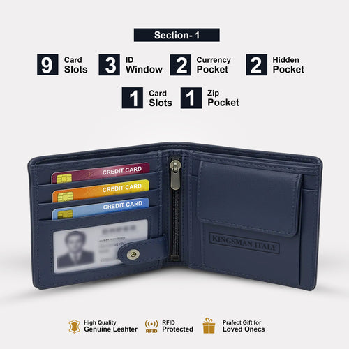 Alpha Edge Wallet for Men's