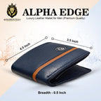 Alpha Edge Wallet for Men's