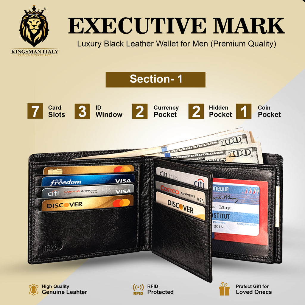 Executive Mark Wallet for Men's