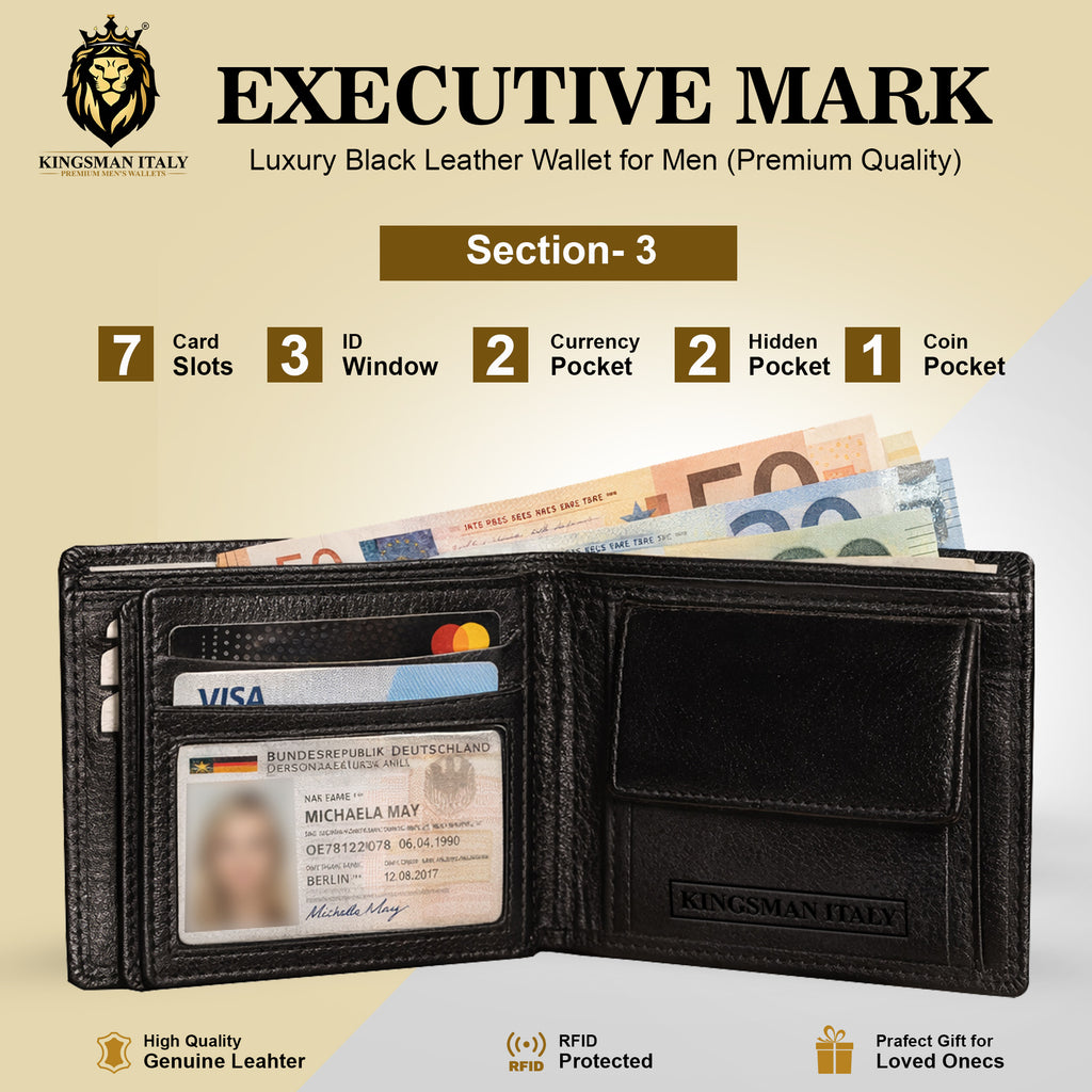 Executive Mark Wallet for Men's